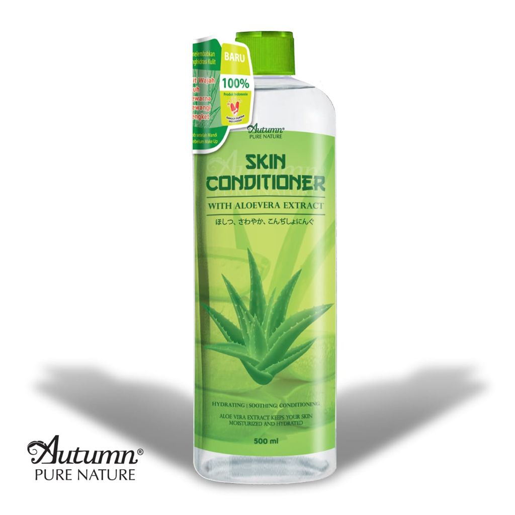 GROSIR Autumn Skin Conditioner With Aloevera Extract 500ml [FREE BOTOL SPRAY]