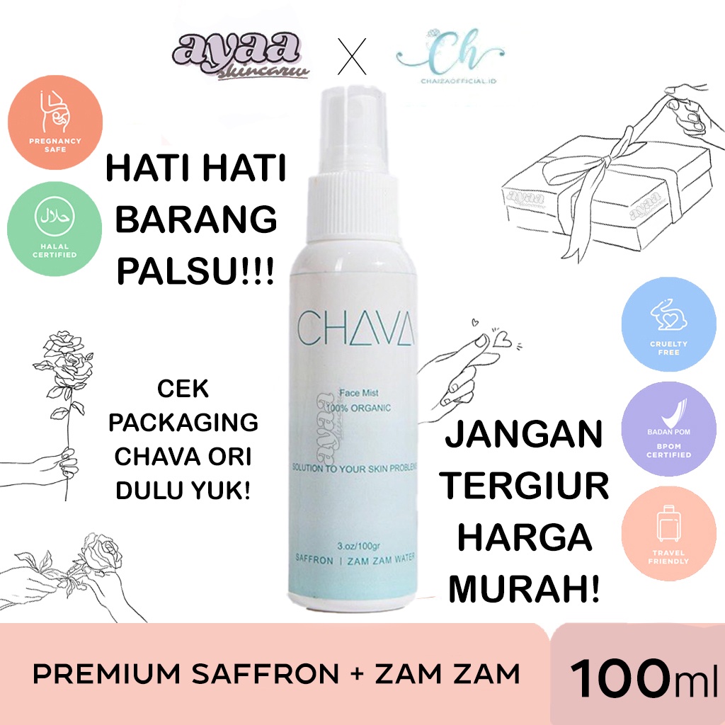 (Ready) Chava Facemist Saffron