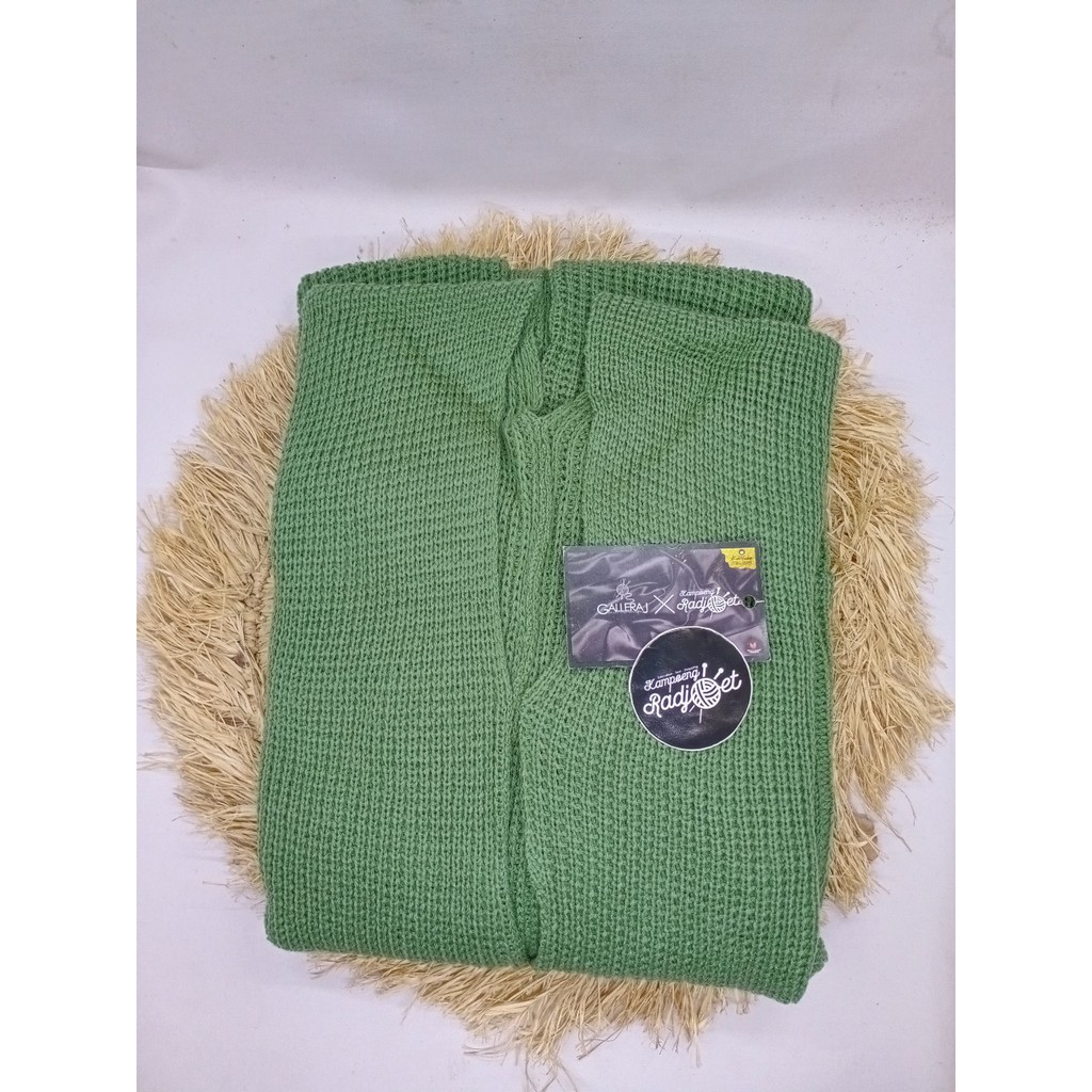 Cardigan Rajut Oversize Lavella premium 7 gauge by Galleraj-MACHA MINT