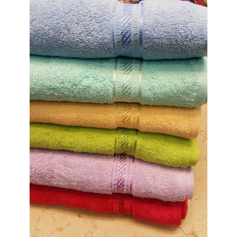 OH Handuk Olahraga MERAH PUTIH 30x70 Warna Random / Handuk Muka / Handuk Kecil / Handuk Sport Murah