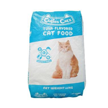 MAKANAN KUCING CUTIES CATZ TUNA 22KG ( KHUSUS GOSEND &amp; GRAB )