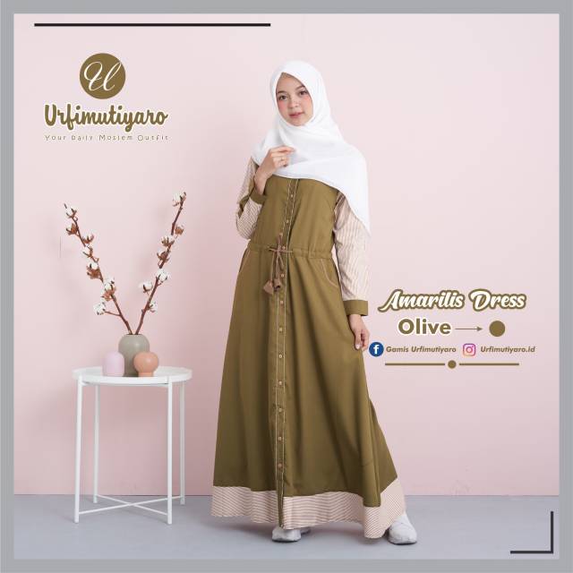 Dress Ori - Amarilis Dress Urfimutiyaro / Gamis busui