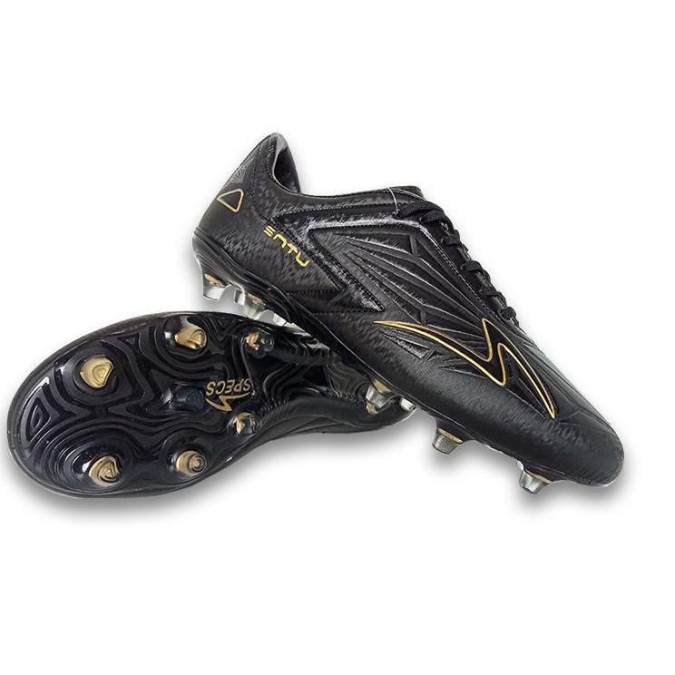 Sepatu Bola Specs Accelerator Satu Pro Lightspeed Original 100%Warna Hitam Murah Ori Ukuran 37 38 39
