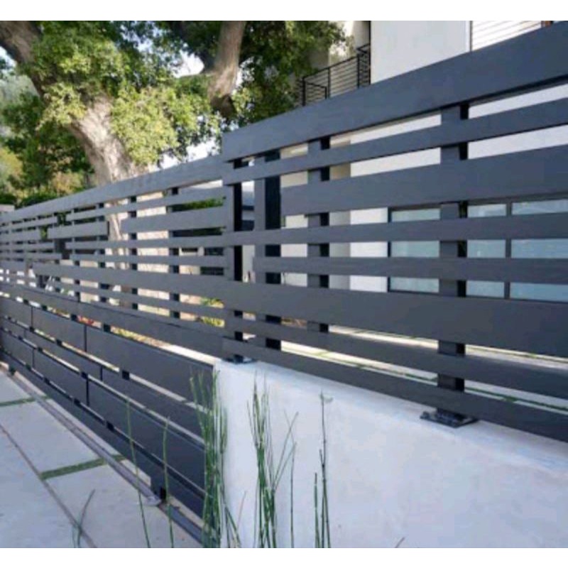 Pagar gerbang rumah minimalis Jogja murah harga per meter persegi