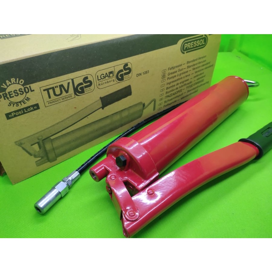 ALAT TEMBAK GEMUK PRESSOL 500 CC/POMPA GEMUK /GREASE GUN 700BAR