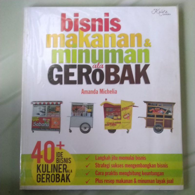 Buku bisnis makanan & minuman ala Gerobak