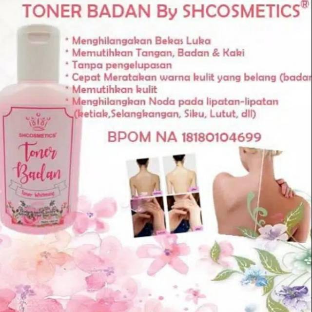 TONER BADAN BPOM BY SH COSMETICS