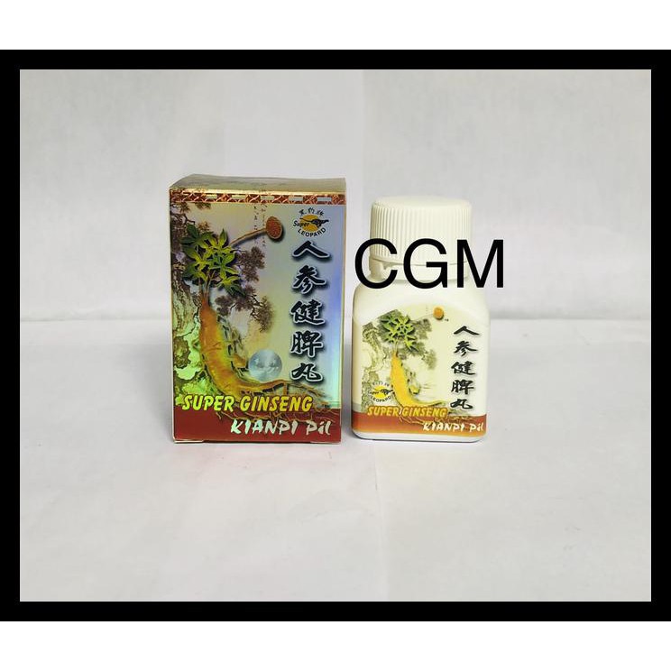 30s leopard Super Ginseng kianpi pil leopard 30s