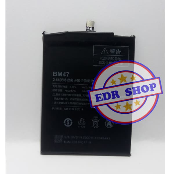 Batre Xiaomi Redmi 3S - Baterai Battery BM47 Original