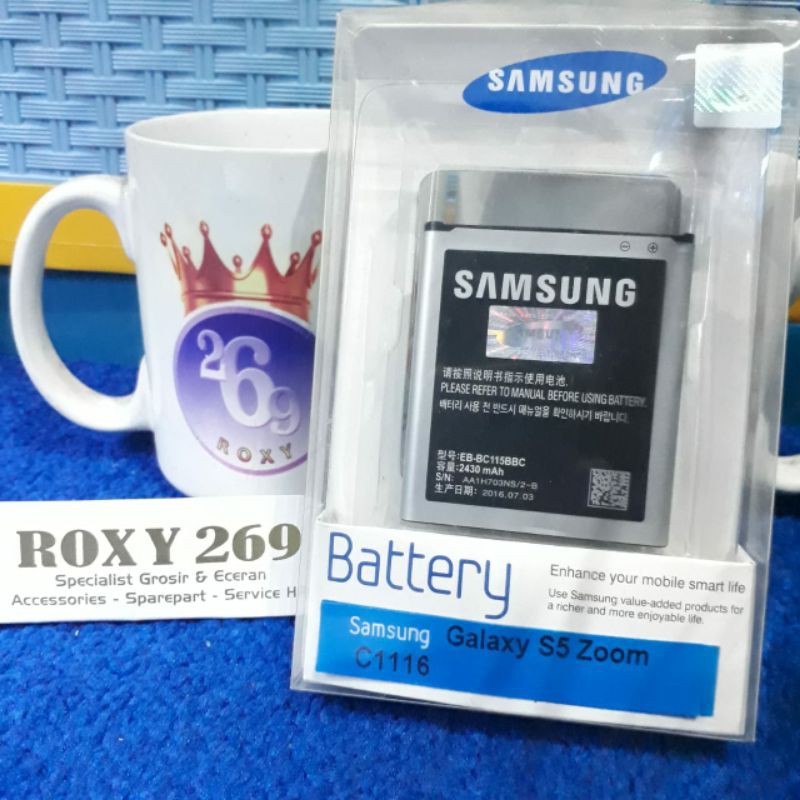 Batre Samsung S5 Zoom C115 C111 C116 K Zoom Original Baterai Battery Batrei Batrai Batu Baterei