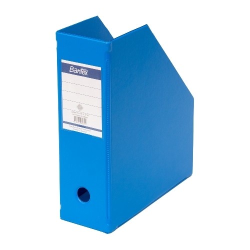 

File-Box- Bantex Magazine File (Box File) A4 10Cm Bluberry #4012 62 -Box-File.