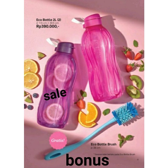 eco 2liter eco bottle 2liter dapat bonus sikat eco bottle 2l