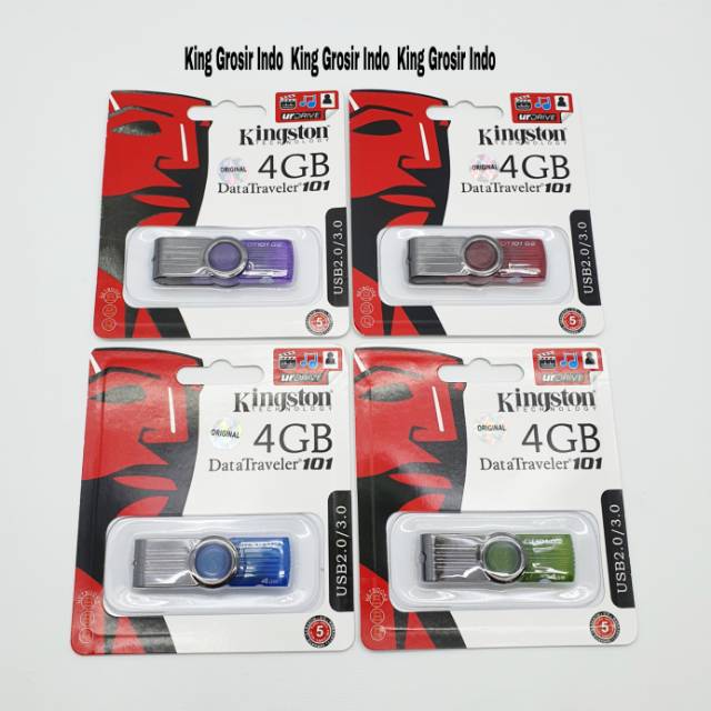 Flashdisk Kingston 4GB 4 GB Original Flash Drive