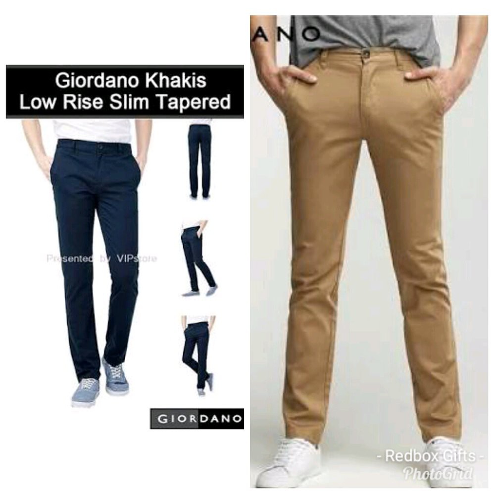 BEST SELLER Giordano Chinos Panjang Original  TERLARIS