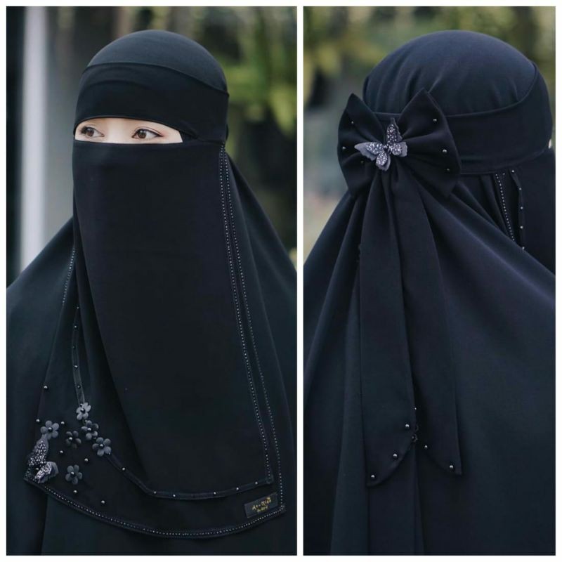niqab annieza . niqab bandana pita niqab viral alnoor niqob kupu niqab pita nikop nikob cantik