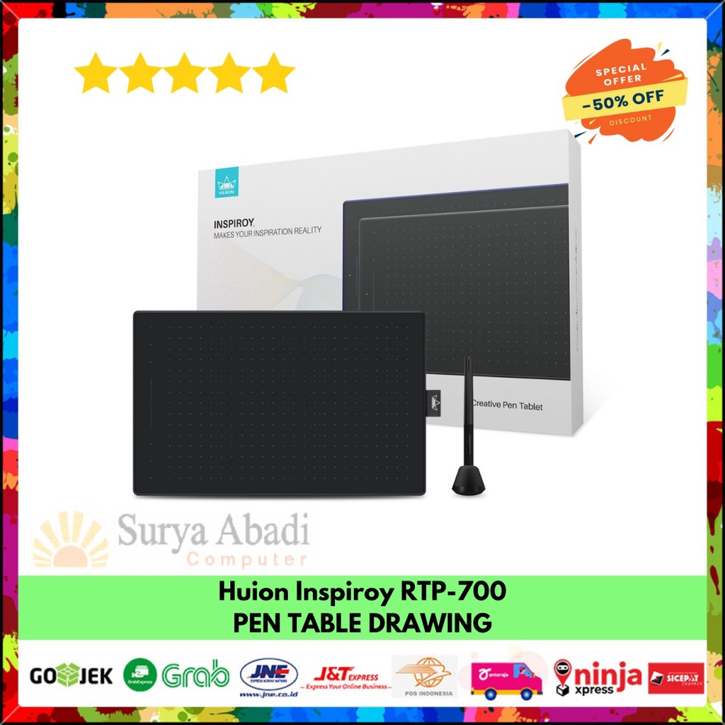 Huion Inspiroy RTP-700 PEN TABLE DRAWING