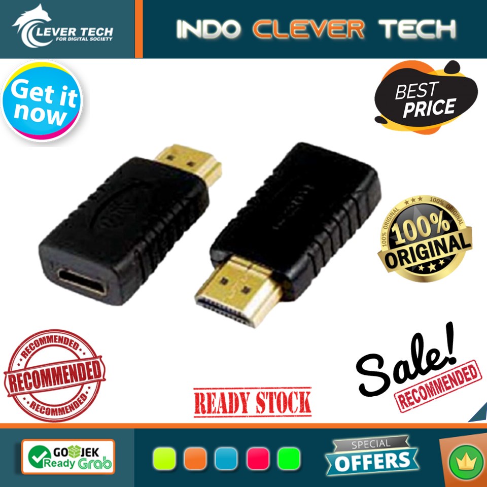 Zikko ZK-B026 HDMI Male to Mini HDMI Female Converter