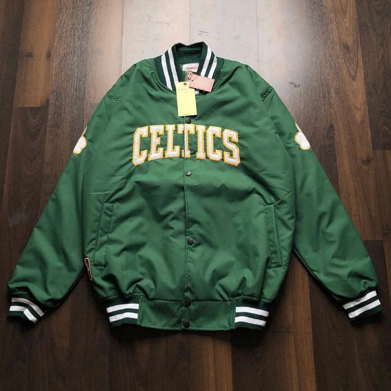 JAKET BOMBER VARSITY CELTICS