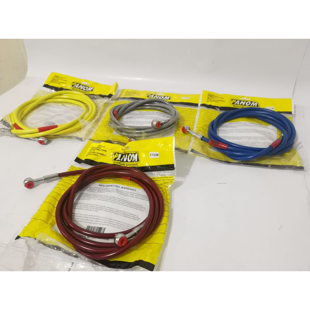 BRAKE HOSE SELANG REM BELAKANG NMAX 155 215 CM PANOM