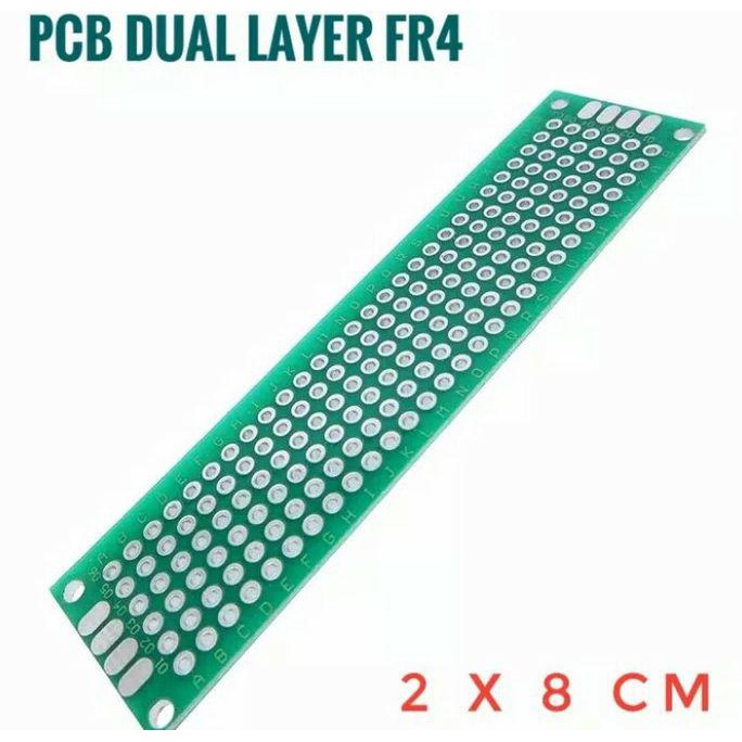 

Pcb Prototype Lubang Double Layer 2X8 Artec01 Kualitas Baik