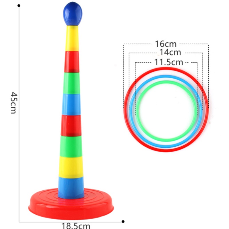 Mainan Lempar Cincin Untuk Interaksi Orang Tua Dan Anak