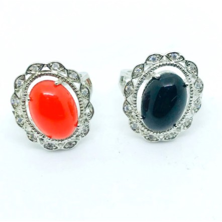 Cincin batu // cincin akik // cincin wanita // cincin lapis emas // cincin