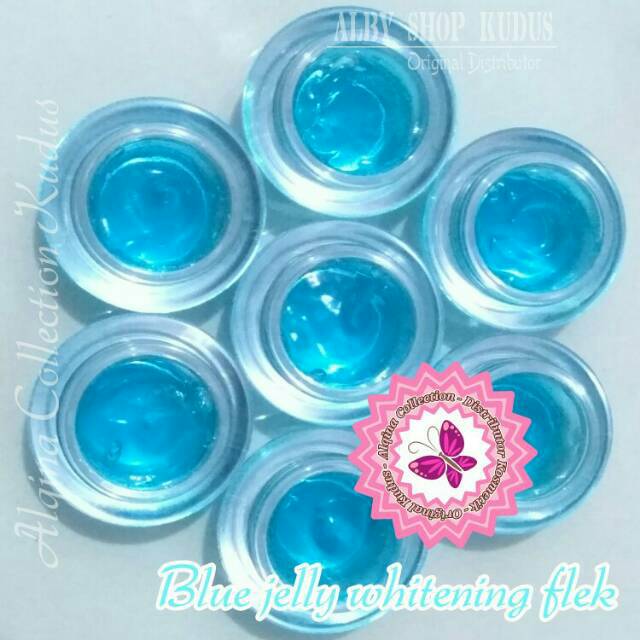 GROSIR 12pc Jelly cream red pink blue