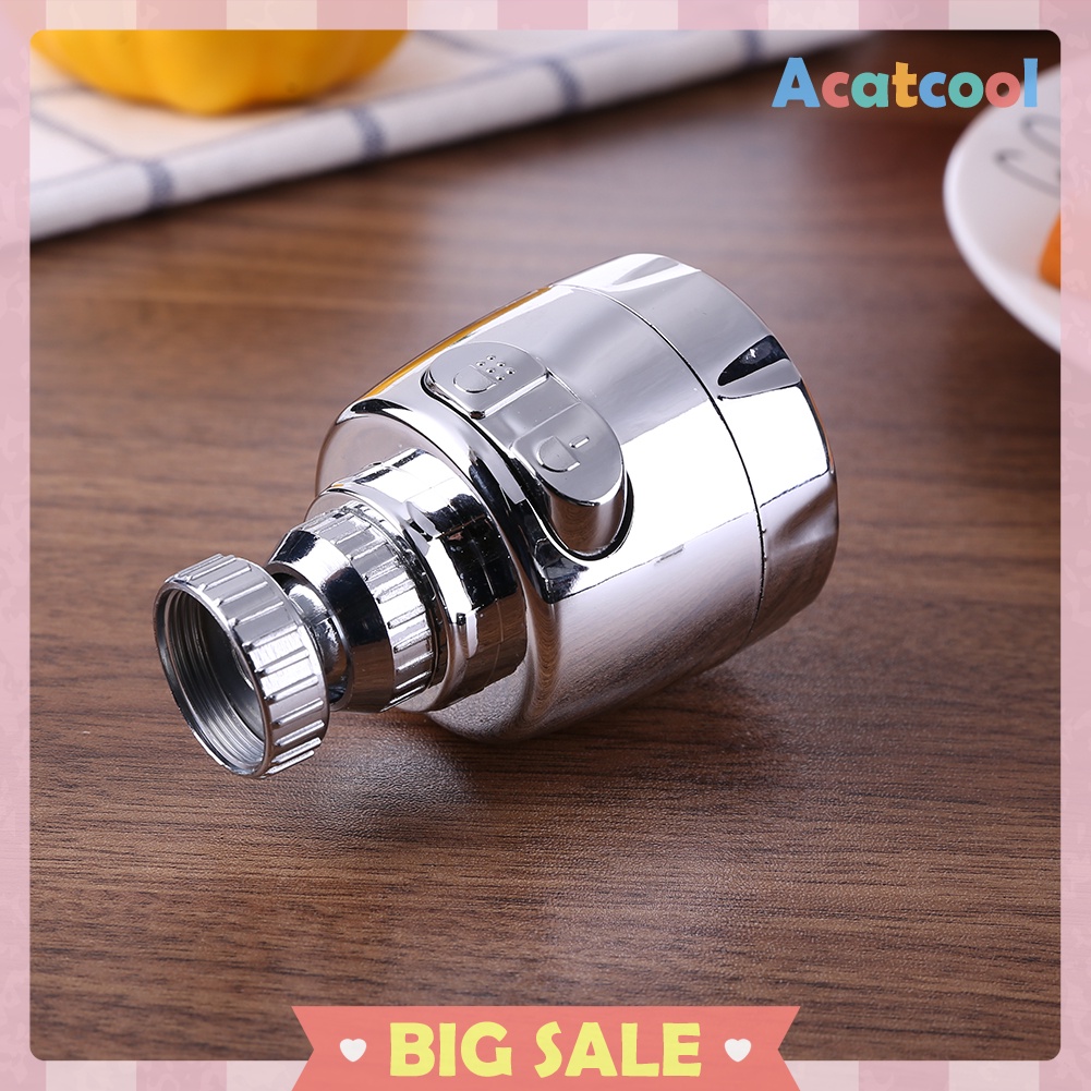 360 Rotatable Bent Water Saving Tap Aerator Diffuser Faucet Nozzle Filter