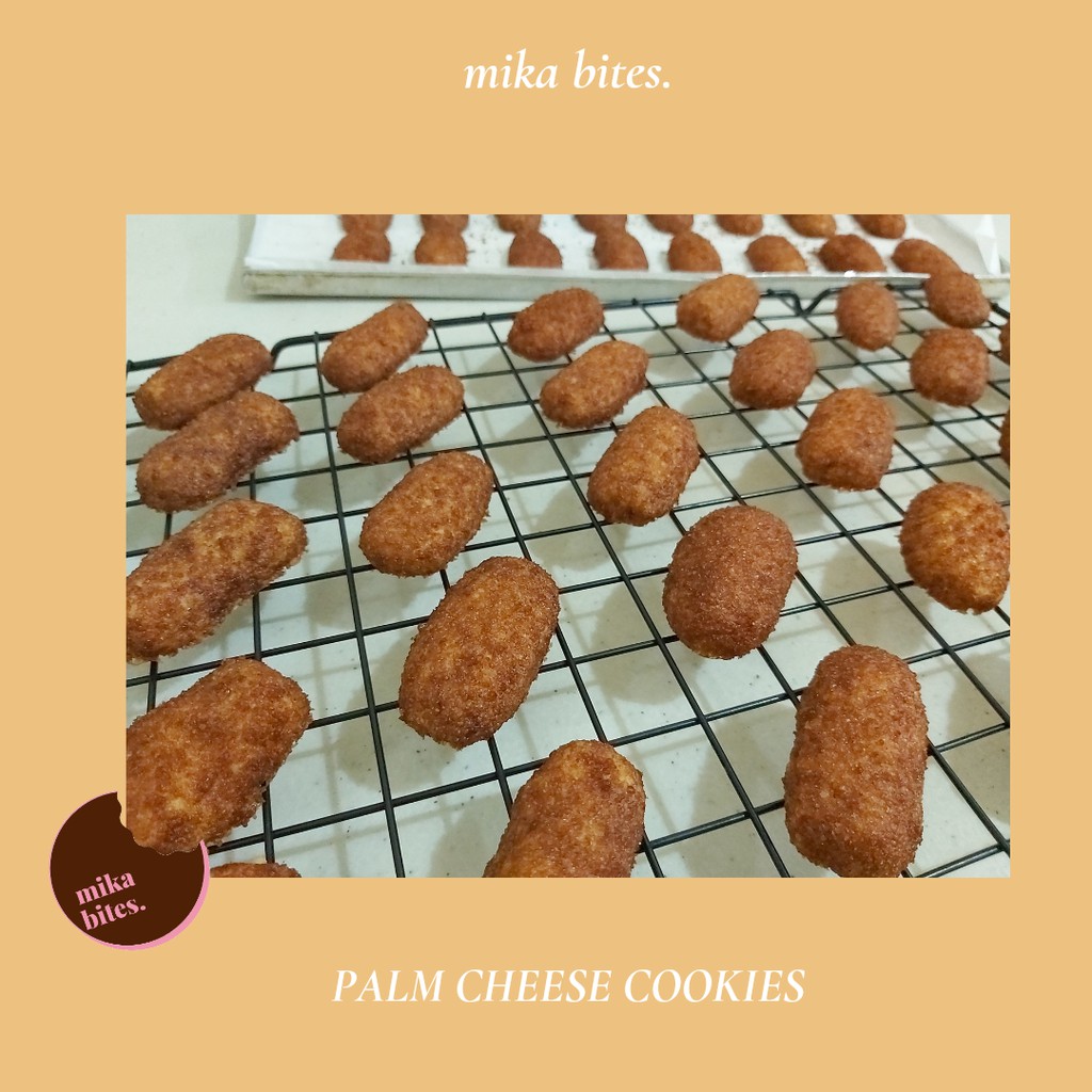 

Palm Cheese Cookies Keju Edam Kukis Gula Palem