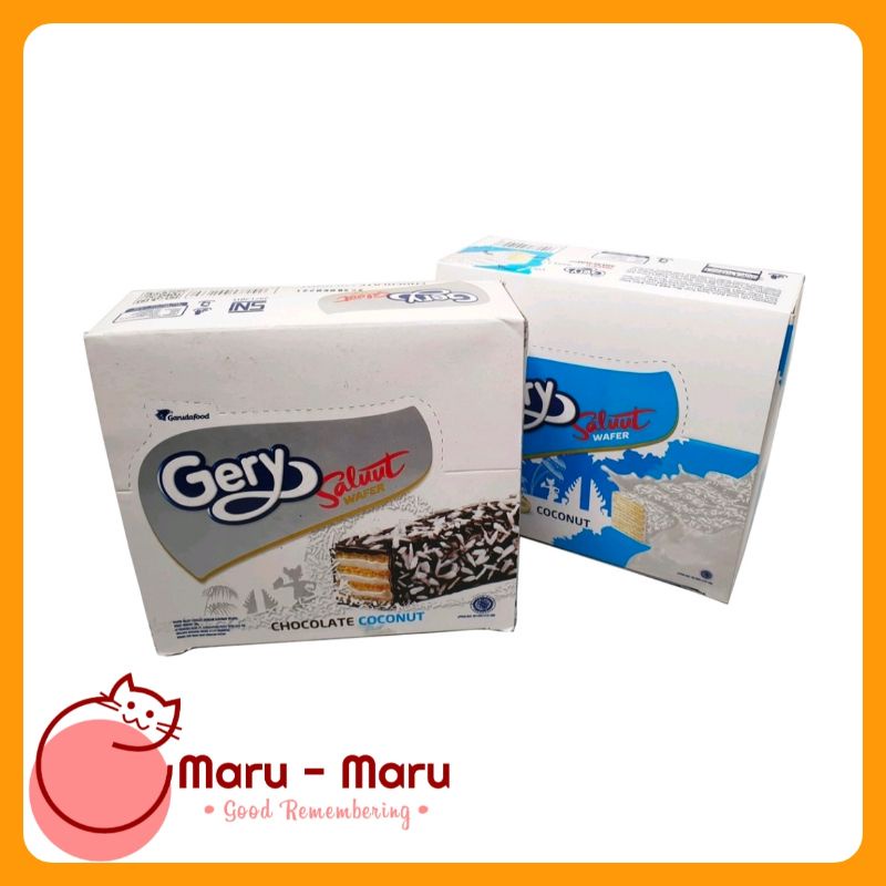 

Gery Saluut Cokelat Kelapa 1 Box isi 12pcs @20gr