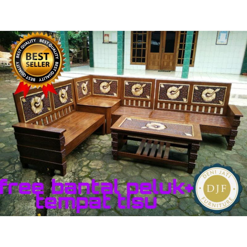 kursi tamu sudut kursi tamu minimalis jepara