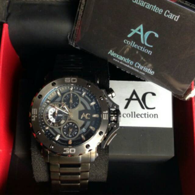 Jam Tangan Alexandre Christie Original Pria AC 9205 Sporty