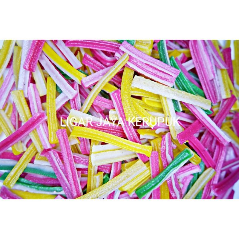 

1 KG KERUPUK JA'AT WARNA WARNI MURAH-MENTAH