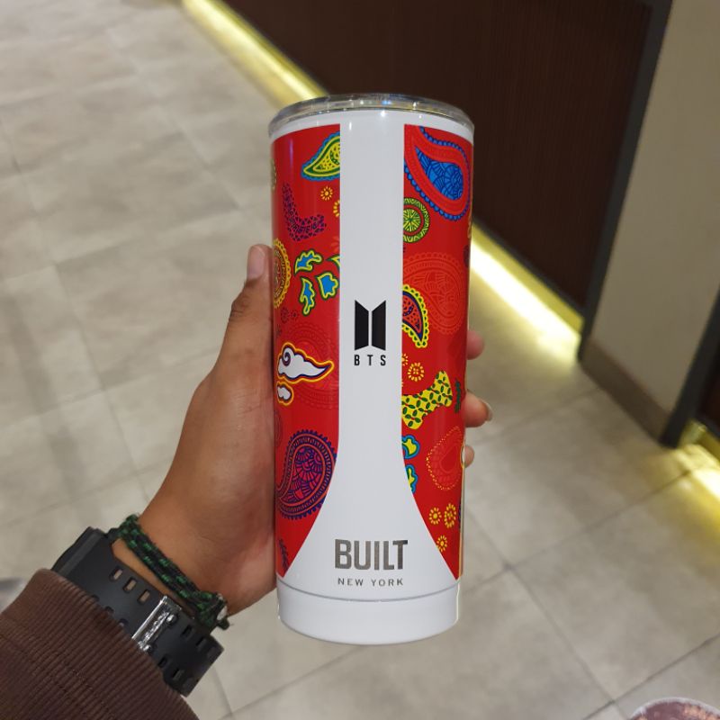 Tumbler Kopi Kenangan x BTS Special Edition Red