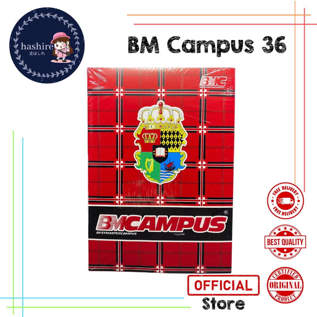 Buku tulis BMC CAMPUS 36 lembar