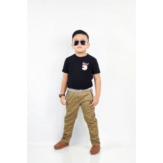 (5-7Thn101214) Celana Panjang Chinos Chino Cowok Anak Laki Laki GYM