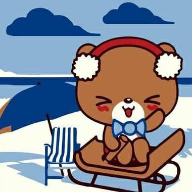 

DIY painting by numbers kerajinan tangan lukisan anak - RILAKUMA 01