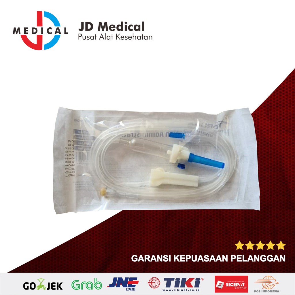 Infuset Dewasa Terumo / Selang Infus Dewasa Terumo
