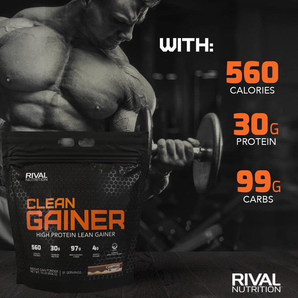 Rival Clean Gainer 12 Lb Protein Rival Gainer 12 Lbs