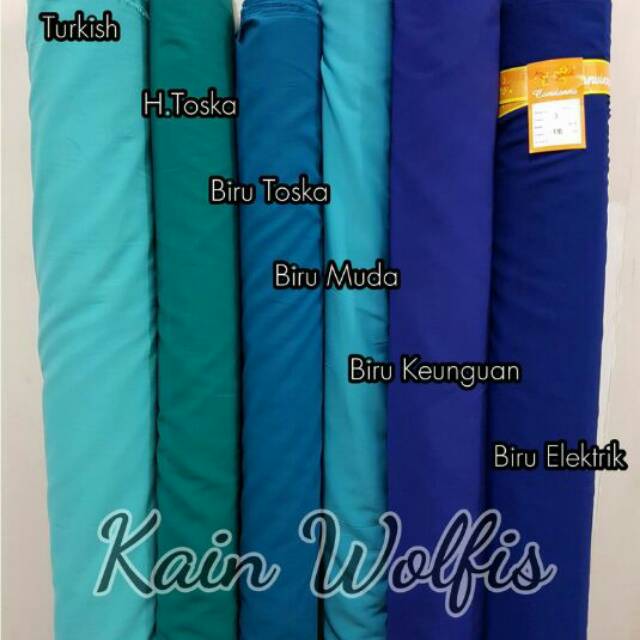 Harga kain wolfis grade a