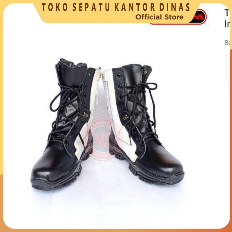 Termurah di Shopee Sepatu PDL Provost TNI Kulit Asli Made In Majapahit Indonesia