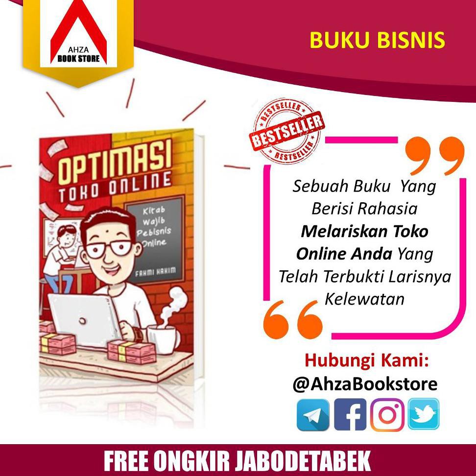 Paling Murah Buku Bisnis Optimasi Toko Online Fahmi Hakim