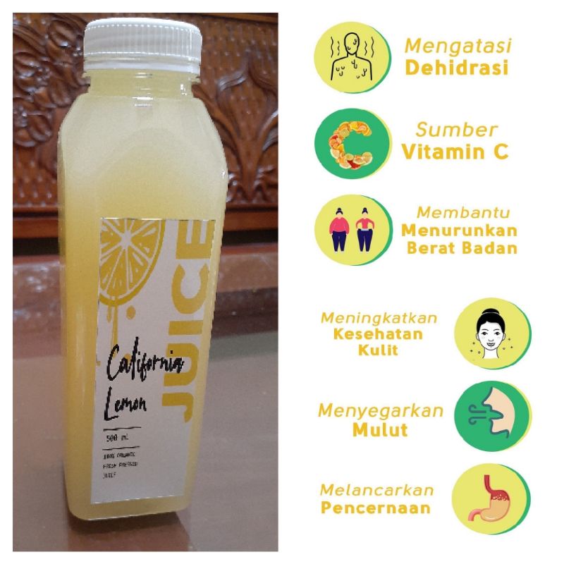 

LEMON JUICE FRESH PRESSED 100% ORGANIC HOMEMADE