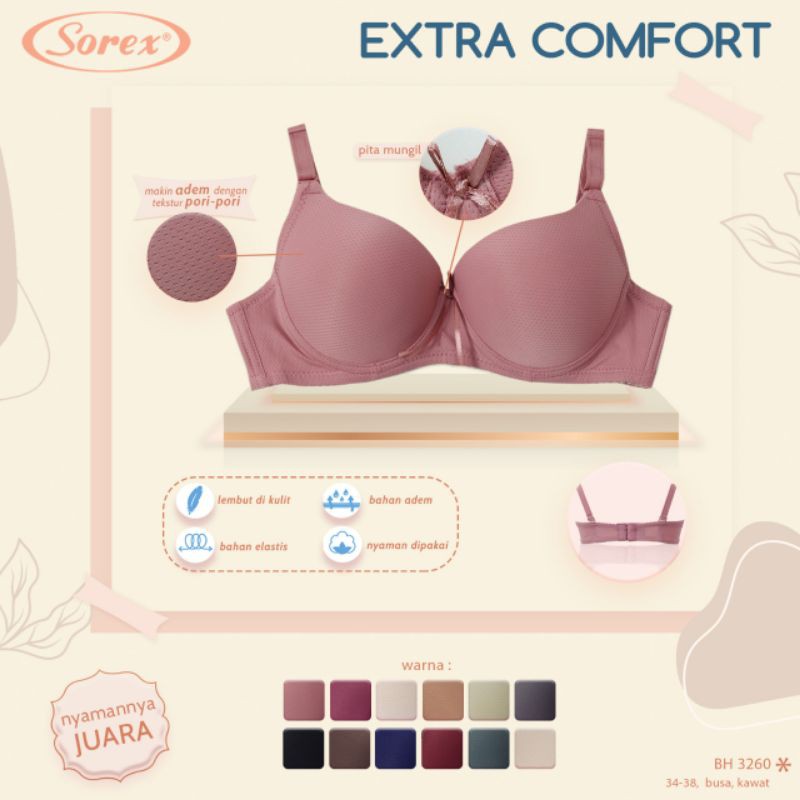 Bra Extra Comfort Sorex Pori 3260