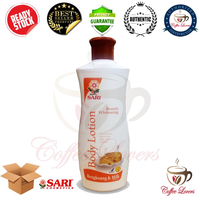 

SARI COSMETICS BODY LOTION BENGKOANG & MILK BEAUTY WHITENING
