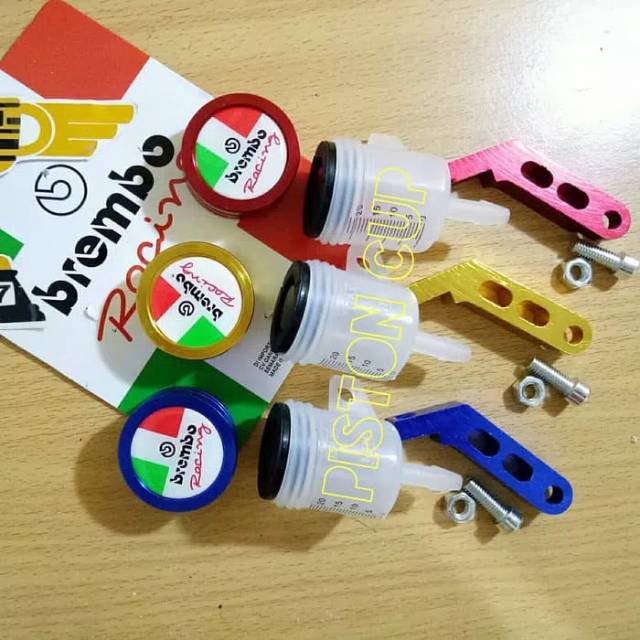 Tabung Minyak Rem Cakram Brembo / Botol Minyak Rem / Tempat Oli Rem  / Master Rem Tabung Oli Brembo
