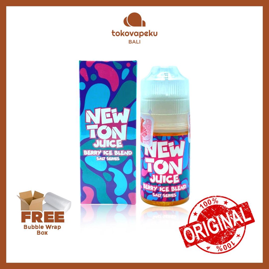 NEWTON JUICE BERRY ICE BLEND SALTNIC 30MG NEWTON SALT 30ML AUTHENTIC by CIKINI VAPE X R57