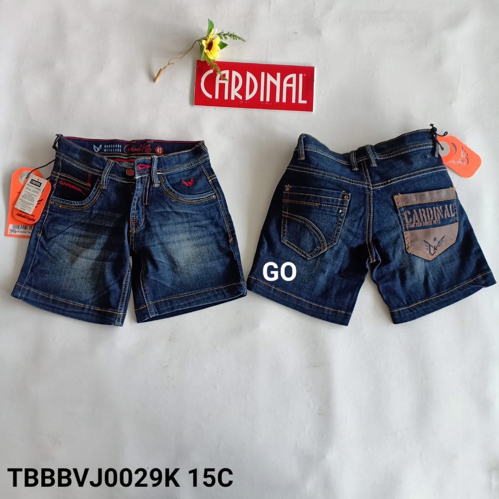 BB TBBBV CARDINAL KIDS Celana Jeans Anak Bawahan Anak Cowok Pendek