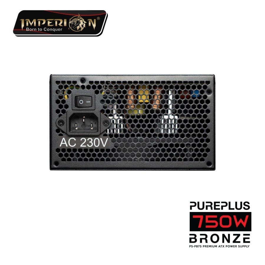 Power Supply Imperion 750Watt 80+ Pureplus Bronze