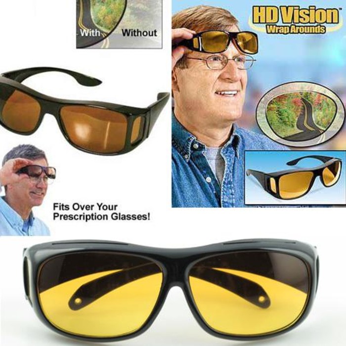 kacamata HD vision / Hd Vision Sunglass inovatif product Usee tv harga untuk dua buah kacamata